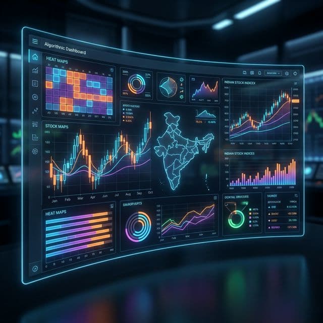 Algo Trading Platform Interface